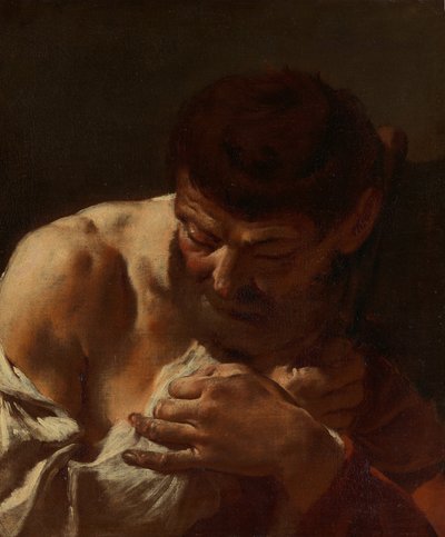 Busto di un uomo, San Mattia, ca. 1715-20 da Giovanni Battista Piazzetta