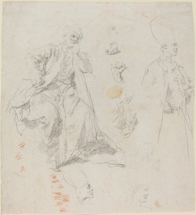Califfo Aladino e i suoi consiglieri da Giovanni Battista Piazzetta