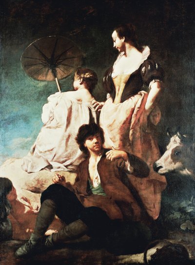 Idillio sulla riva da Giovanni Battista Piazzetta