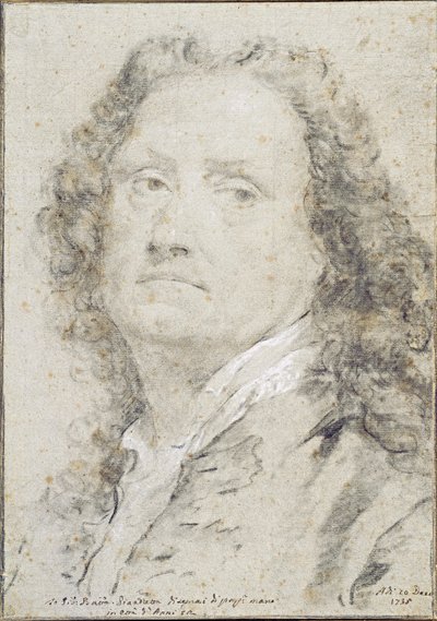 Autoritratto da Giovanni Battista Piazzetta