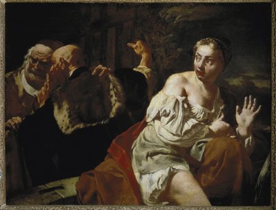 Susanna e i vecchioni, circa 1720 da Giovanni Battista Piazzetta