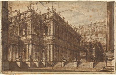Un Antico Foro con Portici da Giovanni Battista Piranesi