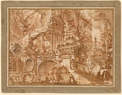 Un antico porto da Giovanni Battista Piranesi