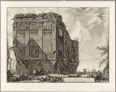 Antico tempio comunemente chiamato Tempio della Salute sulla Via d
