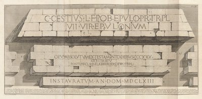 Antichità Romane, vol. III da Giovanni Battista Piranesi