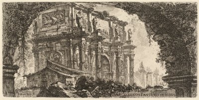 Arco di Costantino da Giovanni Battista Piranesi