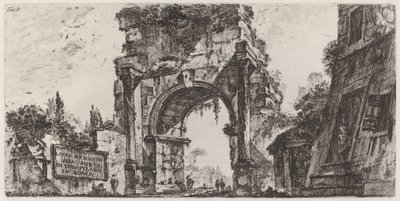Arco di Druso da Giovanni Battista Piranesi