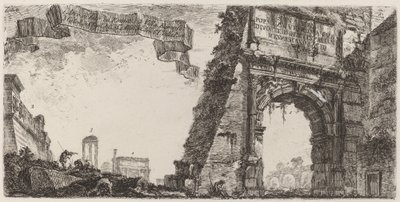 Arco di Tito da Giovanni Battista Piranesi