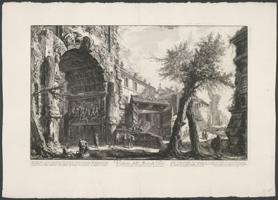Arco di Tito a Roma da Giovanni Battista Piranesi