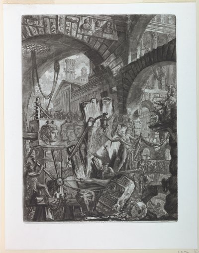 Serie Carceri Piastra II da Giovanni Battista Piranesi