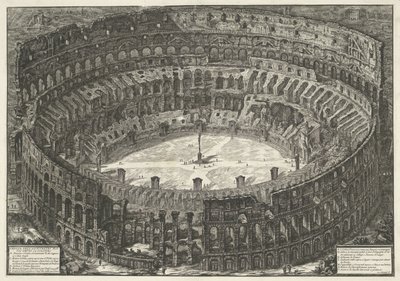 Colosseo a Roma da Giovanni Battista Piranesi