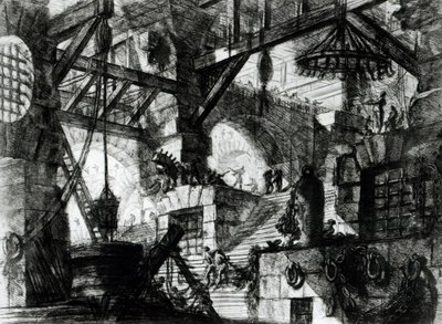 Prigione immaginaria da Giovanni Battista Piranesi