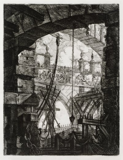 La grande piazza da Giovanni Battista Piranesi