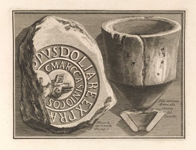 Le rovine del castello dell da Giovanni Battista Piranesi