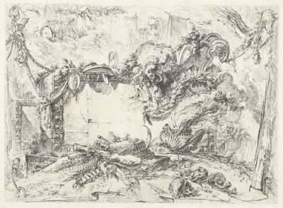 Tavoletta monumentale (Grotteschi) da Giovanni Battista Piranesi