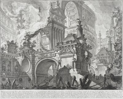 Parte di un porto spazioso e magnifico per l