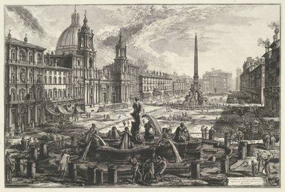 Piazza Navona a Roma da Giovanni Battista Piranesi