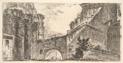Tavola 15: Foro di Augusto, ca. 1748 da Giovanni Battista Piranesi