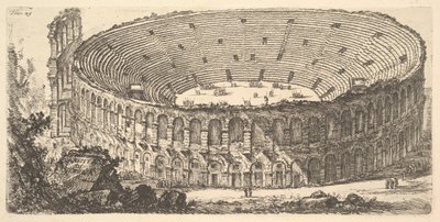 Tavola 25: Anfiteatro di Verona, ca. 1748 da Giovanni Battista Piranesi