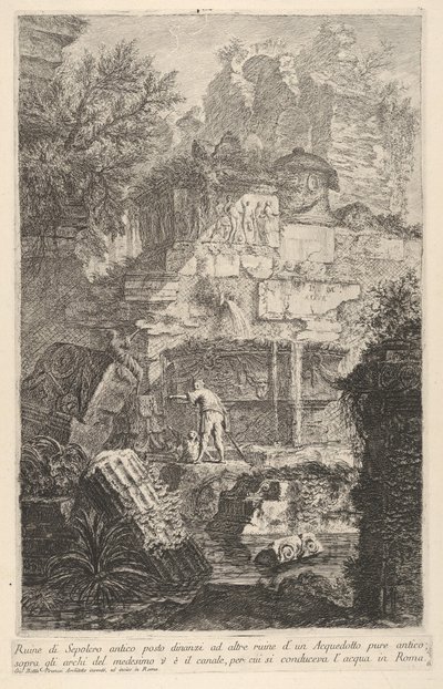 Tavola 6: Rovine di un