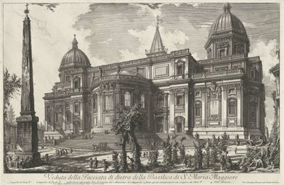 Santa Maria Maggiore a Roma da Giovanni Battista Piranesi