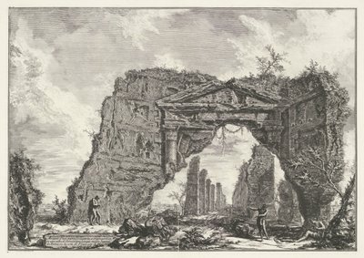 Sette Bassi fuori Roma (serie: Vedute di Roma disegnate e incise da Giambattista Pira) da Giovanni Battista Piranesi
