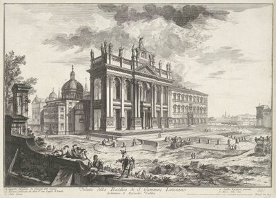 San Giovanni in Laterano a Roma da Giovanni Battista Piranesi