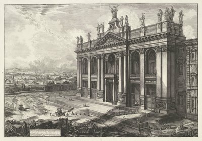 San Giovanni in Laterano a Roma da Giovanni Battista Piranesi