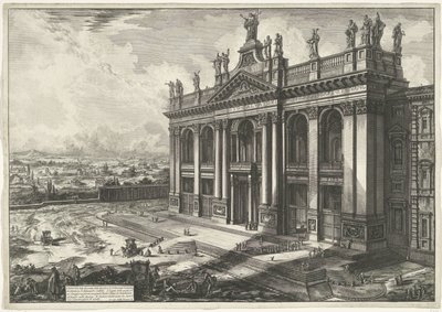 San Giovanni in Laterano a Roma da Giovanni Battista Piranesi