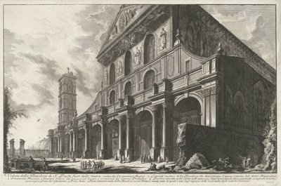 San Paolo fuori le Mura a Roma da Giovanni Battista Piranesi