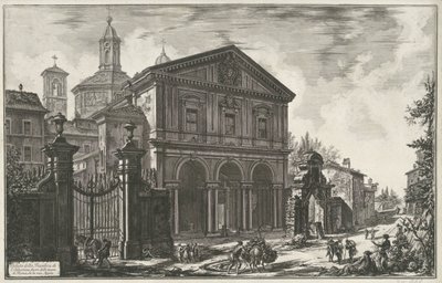 San Sebastiano fuori le mura a Roma da Giovanni Battista Piranesi