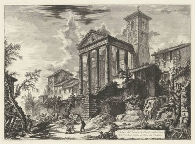 Tempio di Ercole a Cori da Giovanni Battista Piranesi
