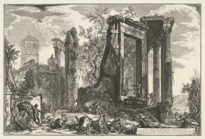 Tempio di Vesta e il Tempio della Sibilla Tiburtina a Tivoli Altra Veduta del Tempio della Sibilla in Tivoli (titolo sull