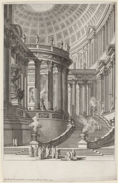 Tempio Antico da Giovanni Battista Piranesi