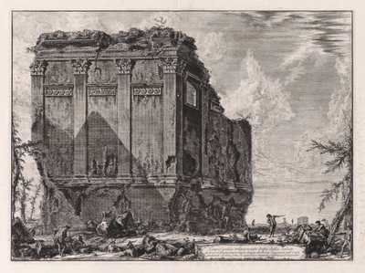 Tempio antico volgarmente detto della Salute su la Via d da Giovanni Battista Piranesi