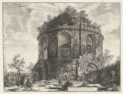 Tempio della Tosse vicino a Tivoli da Giovanni Battista Piranesi
