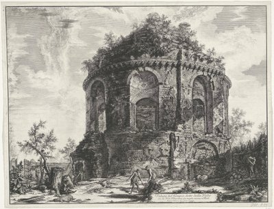 Tempio della Tosse vicino a Tivoli da Giovanni Battista Piranesi