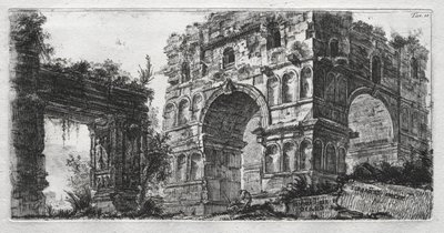 Tempio di Diana da Giovanni Battista Piranesi