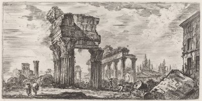 Tempio di Giove Tonante da Giovanni Battista Piranesi