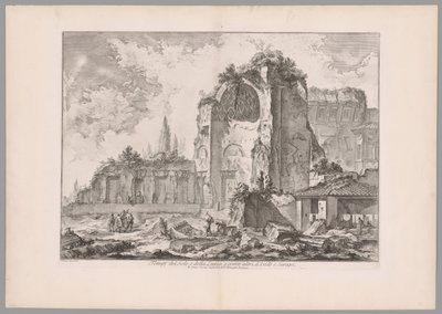 Temple of Sol and Luna…, from Views of Rome (Tempi del Sole e della Luna, o come altri, d