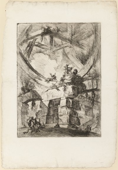 Le Carceri, tavola 9 da Giovanni Battista Piranesi