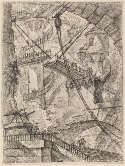 Il Ponte Levatoio da Giovanni Battista Piranesi