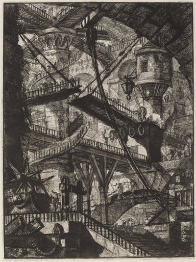 Il Ponte Levatoio da Giovanni Battista Piranesi