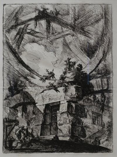 La ruota gigante da Giovanni Battista Piranesi