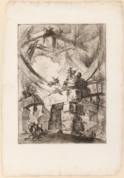 Le Carceri, tavola 9 da Giovanni Battista Piranesi