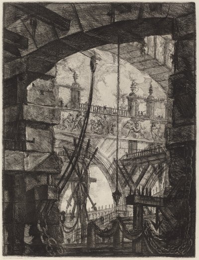 La grande piazza da Giovanni Battista Piranesi