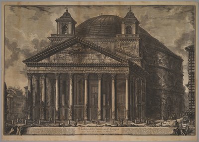 Veduta del Pantheon d