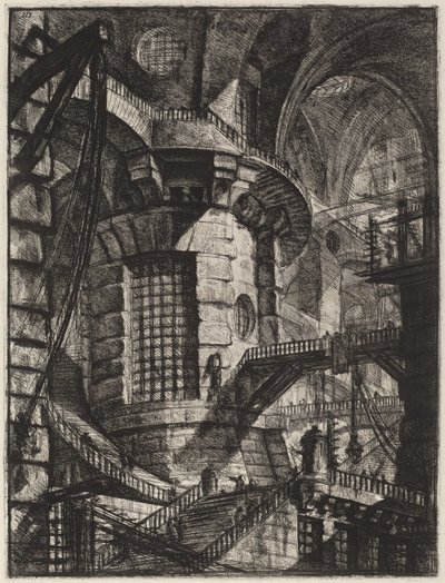 La torre rotonda da Giovanni Battista Piranesi