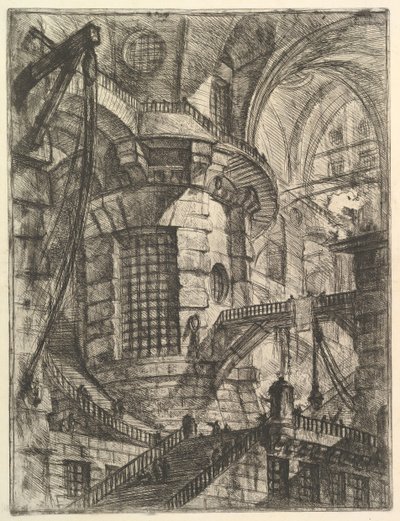 La torre rotonda, da Carceri d
