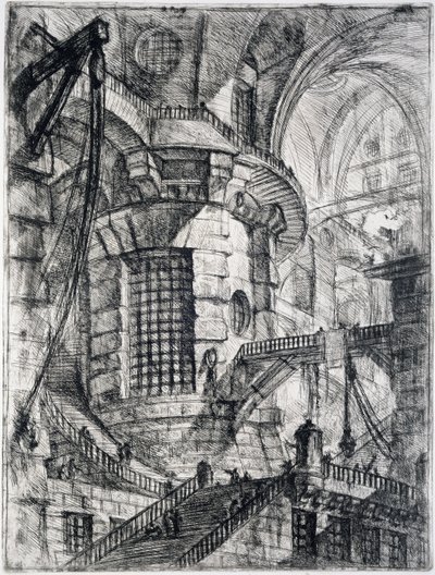 La Torre Rotonda, tavola III da Carceri d